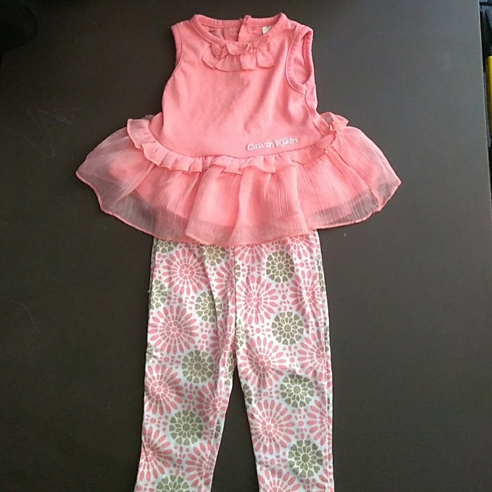 Baby Girls Calvin Klein Outfit